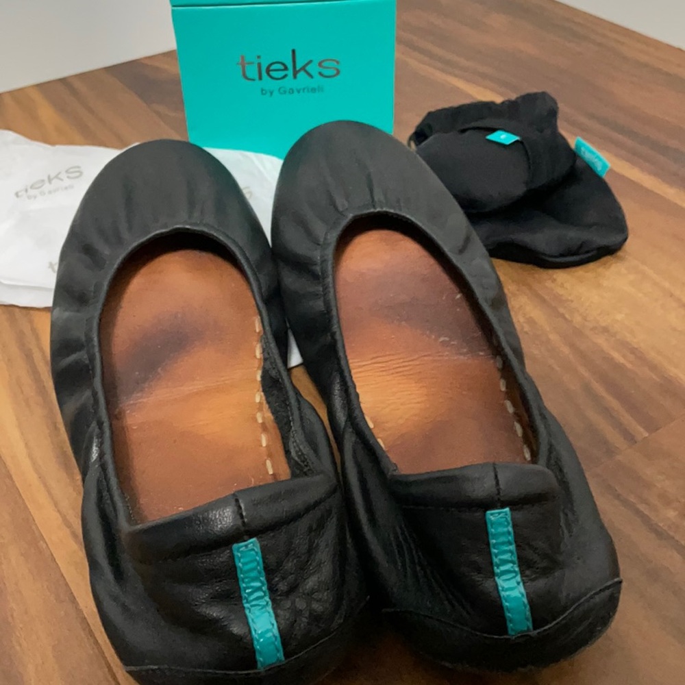 Used Tieks by Gavrielli - Matte Black - Size 10